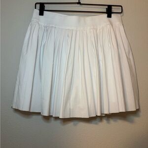 Beyond Yoga If You Pleats Skort in White